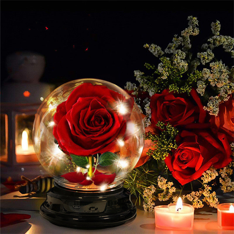 Dried Flowers Home Decor Eternal Real Rose