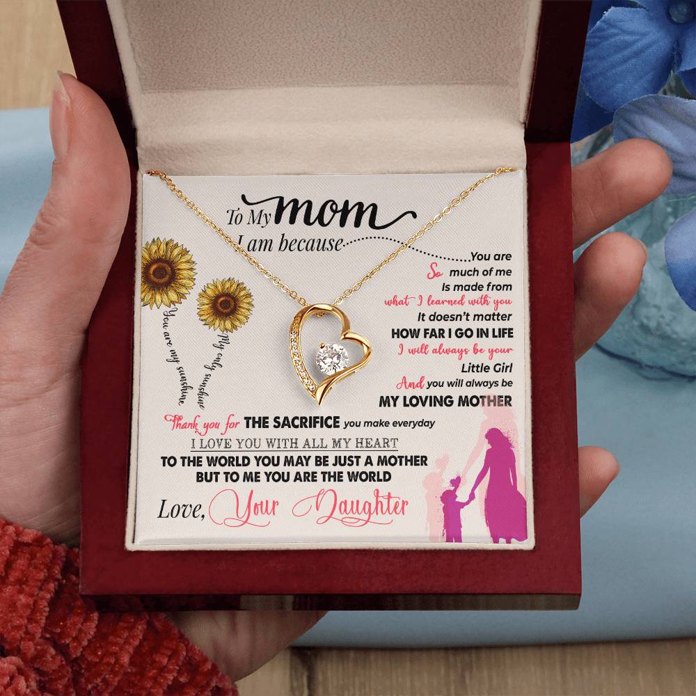 You Are My Sunshine Necklace – Romantic Gift for Her