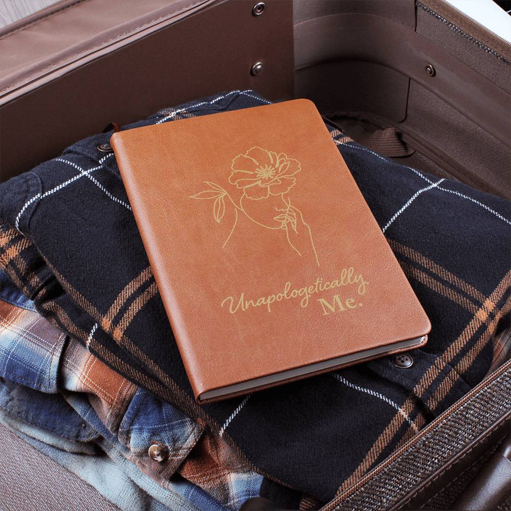 Leather Journal – Unapologetically Me Personalized Leather Notebook