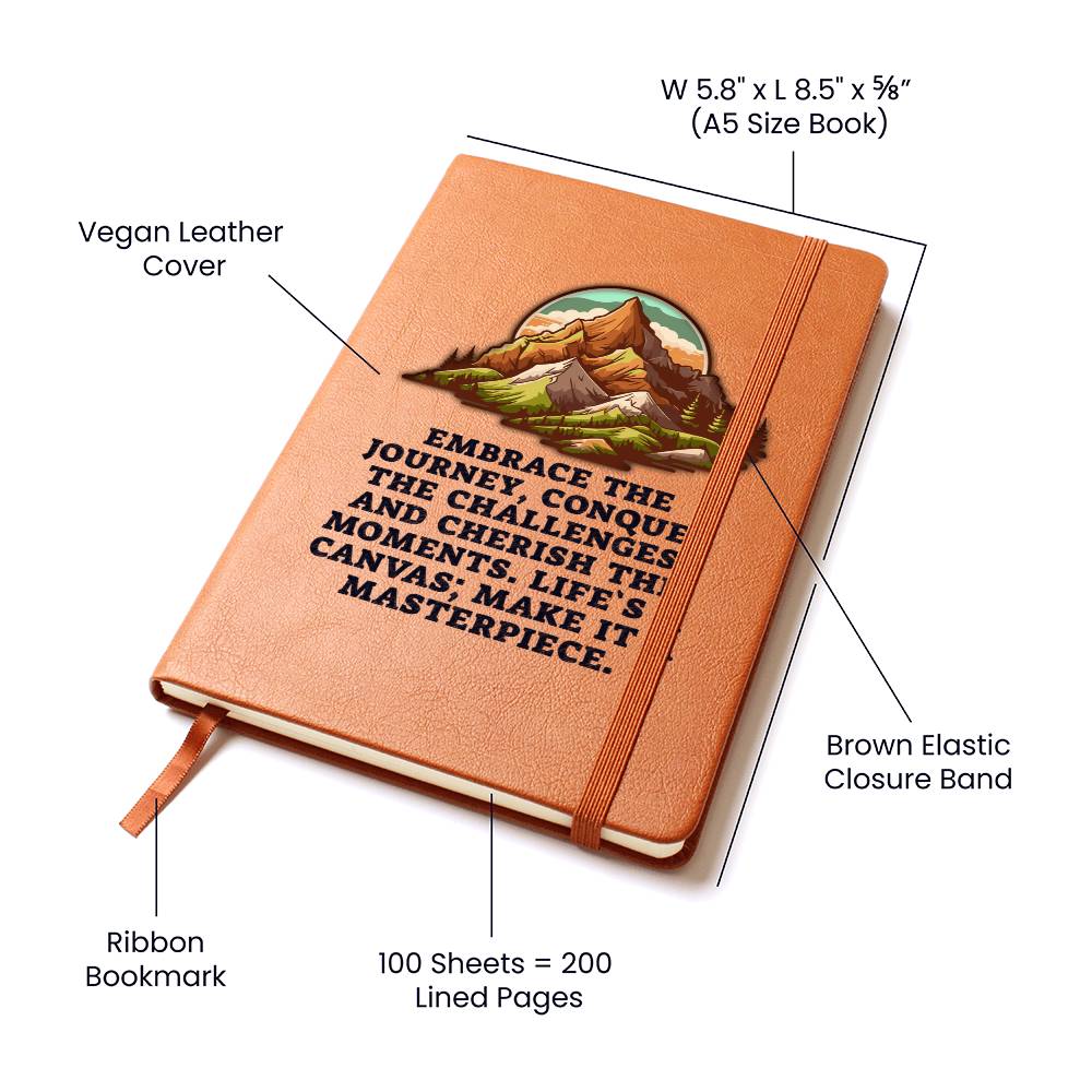Inspirational Journal – Motivational Vegan Notebook