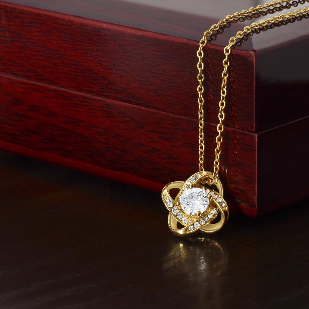 Love Knot Necklace – Romantic Necklace for Her | Gift Necklace