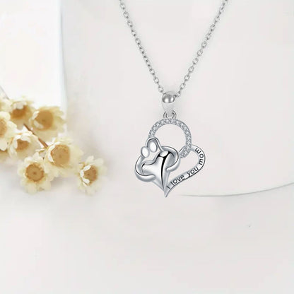Mother and Child Necklace 