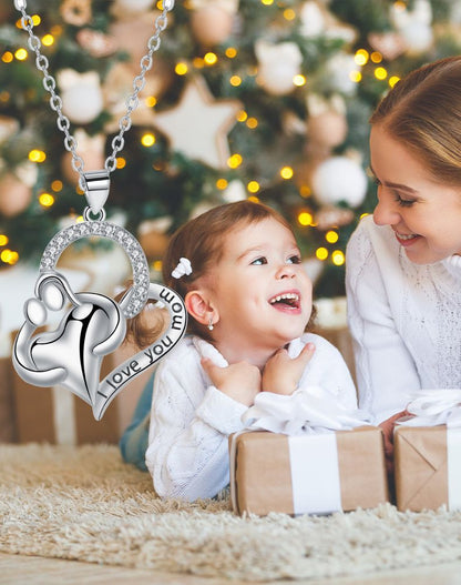 Mother and Child Necklace 