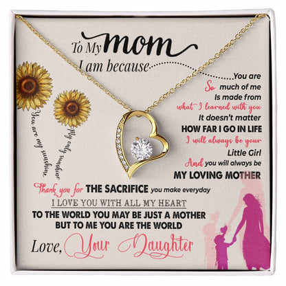 You Are My Sunshine Necklace – Love Gift for Her