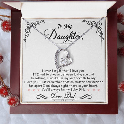 Baby Girl Necklace – My Baby Girl Forever Love Necklace
