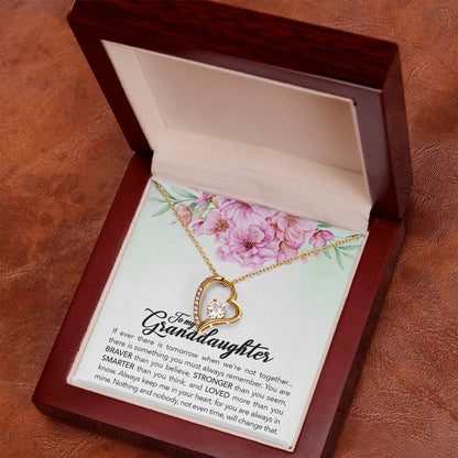 Granddaughter Necklace – Brave Forever Love Necklace Gift