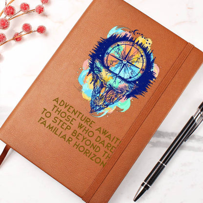 Travel Journal – Adventure Vegan Leather Notebook