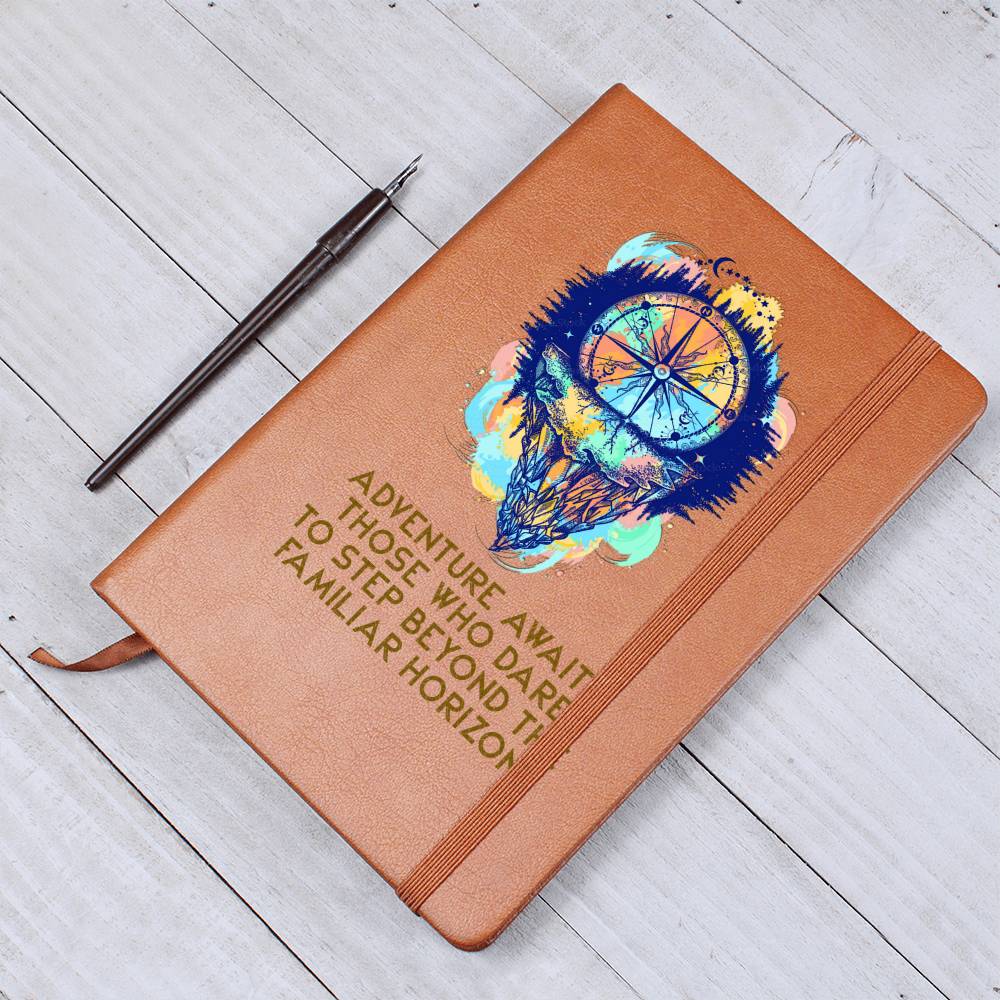 Travel Journal – Adventure Vegan Leather Notebook