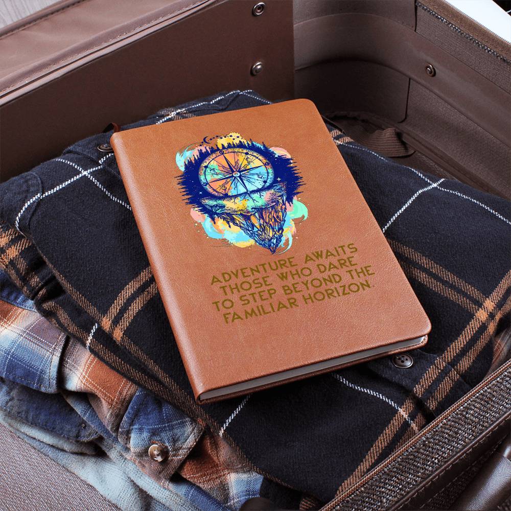 Travel Journal – Adventure Vegan Leather Notebook