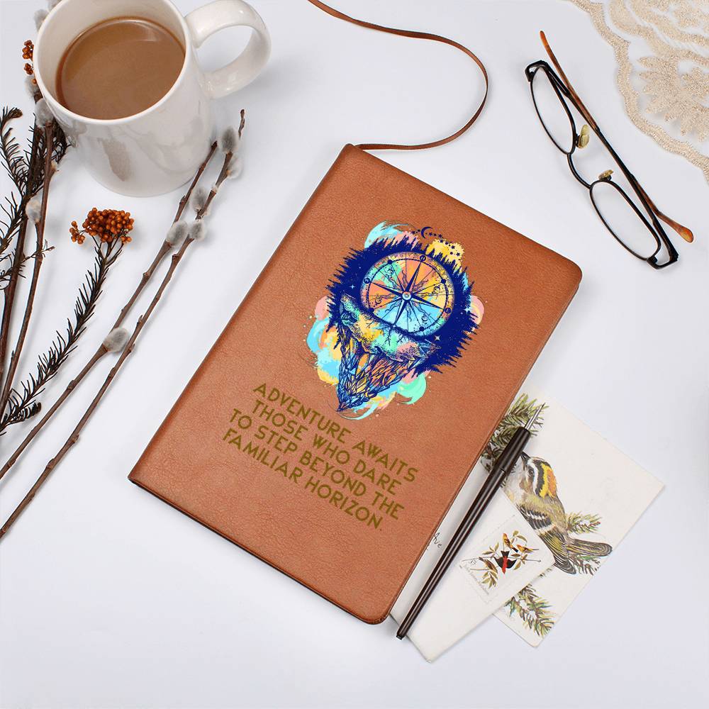 Travel Journal – Adventure Vegan Leather Notebook