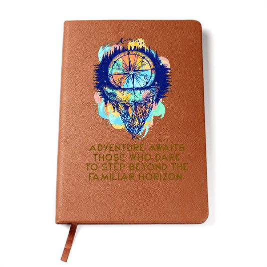 Travel Journal – Adventure Vegan Leather Notebook