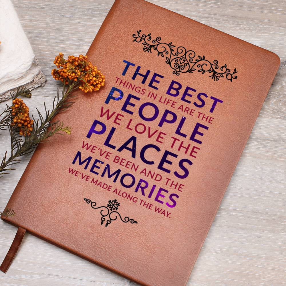 Memory Journal – Travel Keepsake Notebook