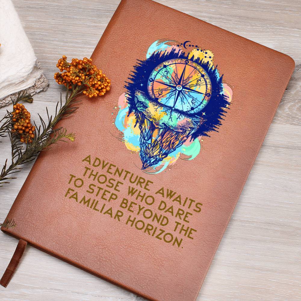 Travel Journal – Adventure Vegan Leather Notebook