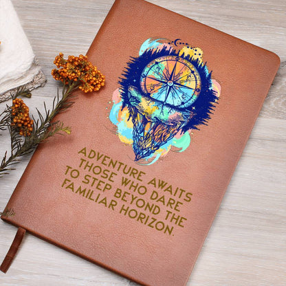 Travel Journal – Adventure Vegan Leather Notebook
