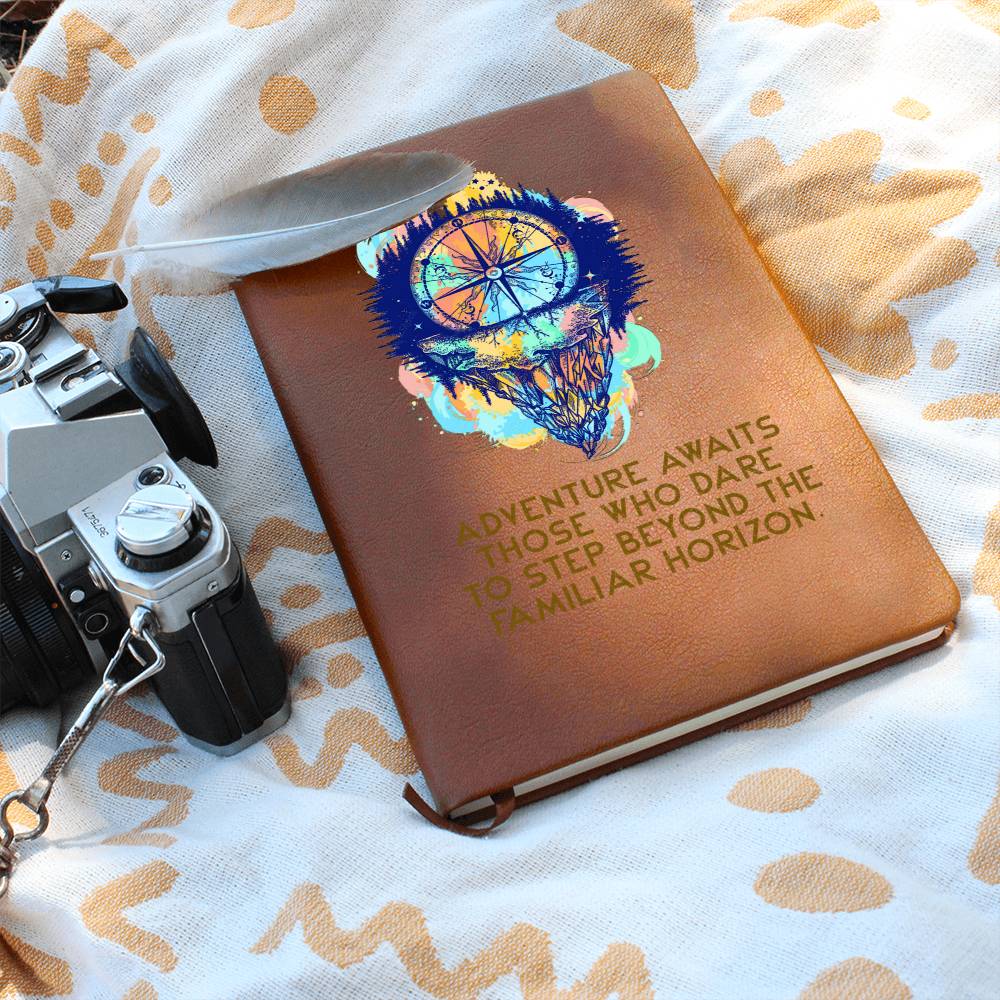 Travel Journal – Adventure Vegan Leather Notebook