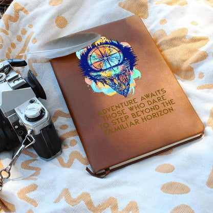 Travel Journal – Adventure Vegan Leather Notebook