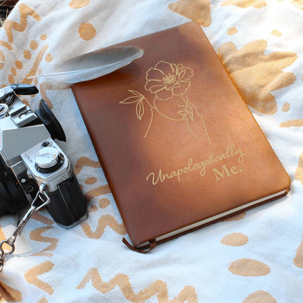 Leather Journal – Unapologetically Me Personalized Leather Notebook