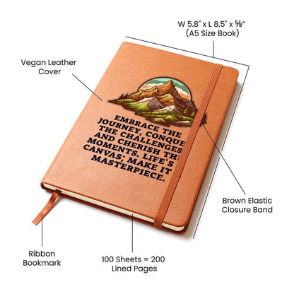 Inspirational Journal – Motivational Vegan Notebook