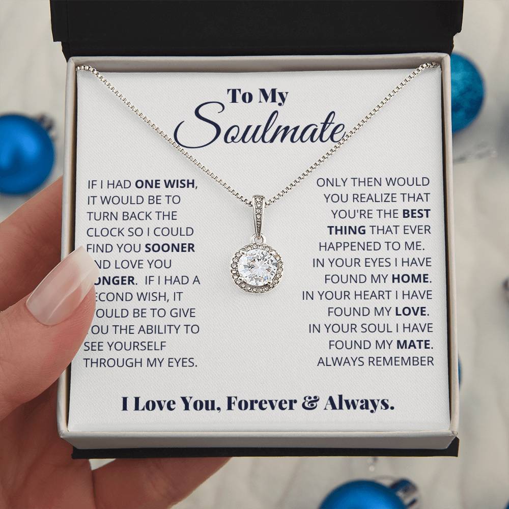 Soulmate Necklace – To My Soulmate Eternal Hope Necklace