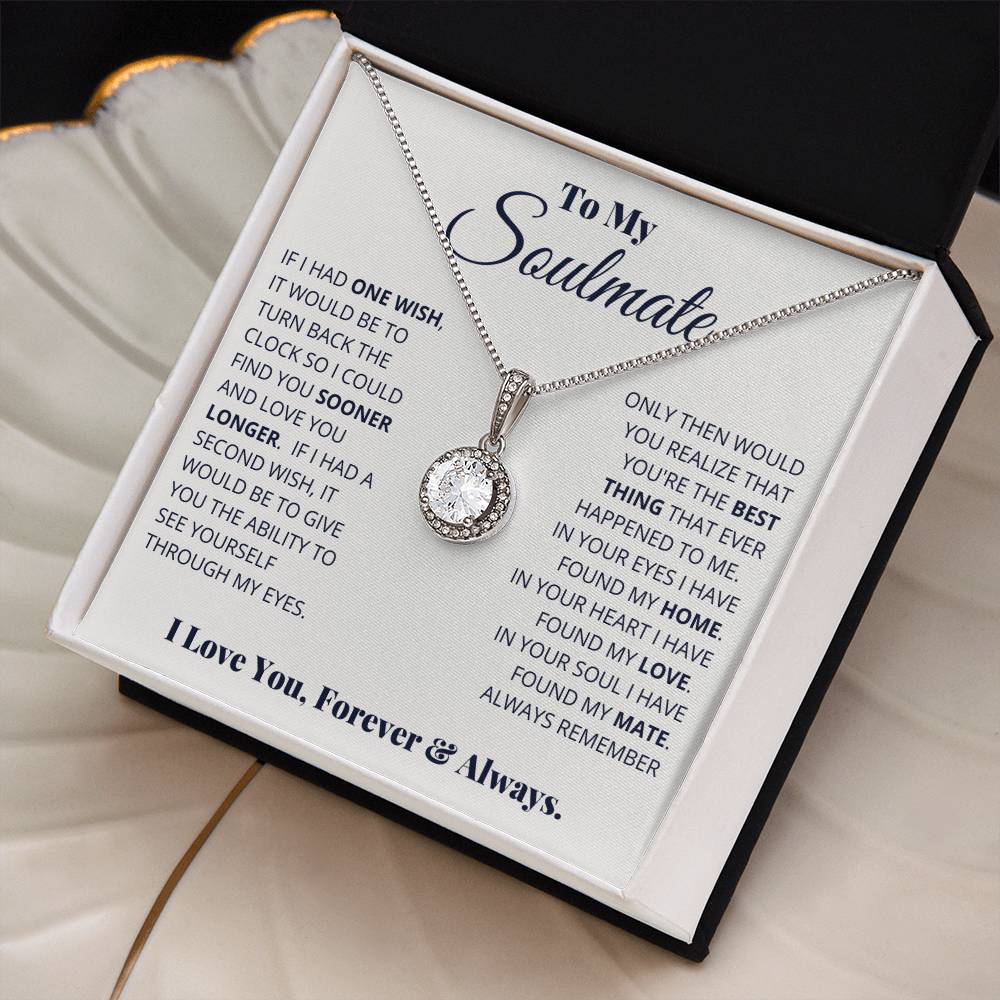 Soulmate Necklace – To My Soulmate Eternal Hope Necklace