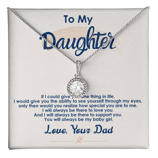 Always Be My Baby Girl – Baby Girl Necklace | Eternal Hope Necklace Gift