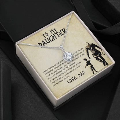 Aim For The Skies – Inspirational Necklace | Eternal Hope Necklace Gift for Her