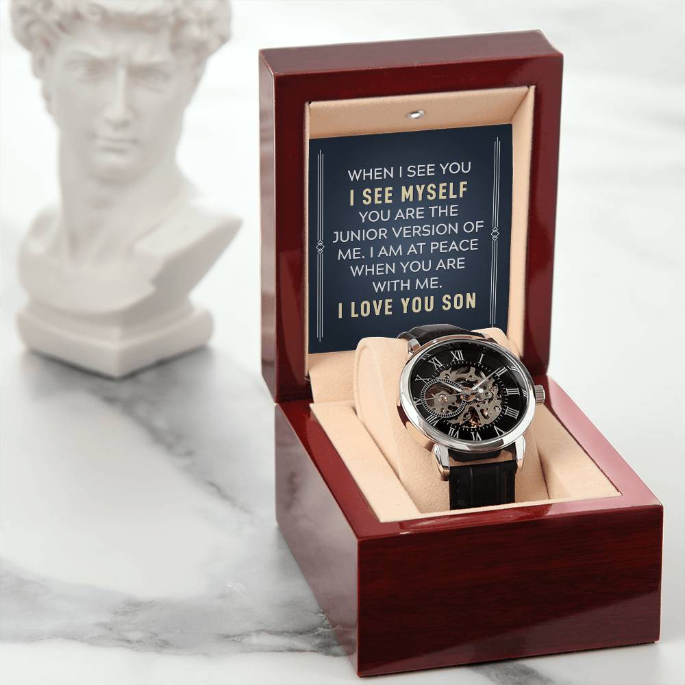 Skeleton Watch for Men – Luxury Openwork Watch
