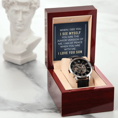 Skeleton Watch for Men – Luxury Openwork Watch