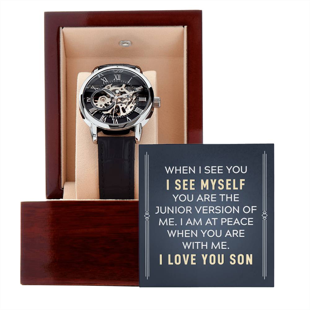 Skeleton Watch for Men – Luxury Openwork Watch
