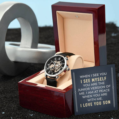 Skeleton Watch for Men – Luxury Openwork Watch