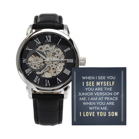 Skeleton Watch for Men – Luxury Openwork Watch