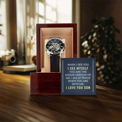 Skeleton Watch for Men – Luxury Openwork Watch