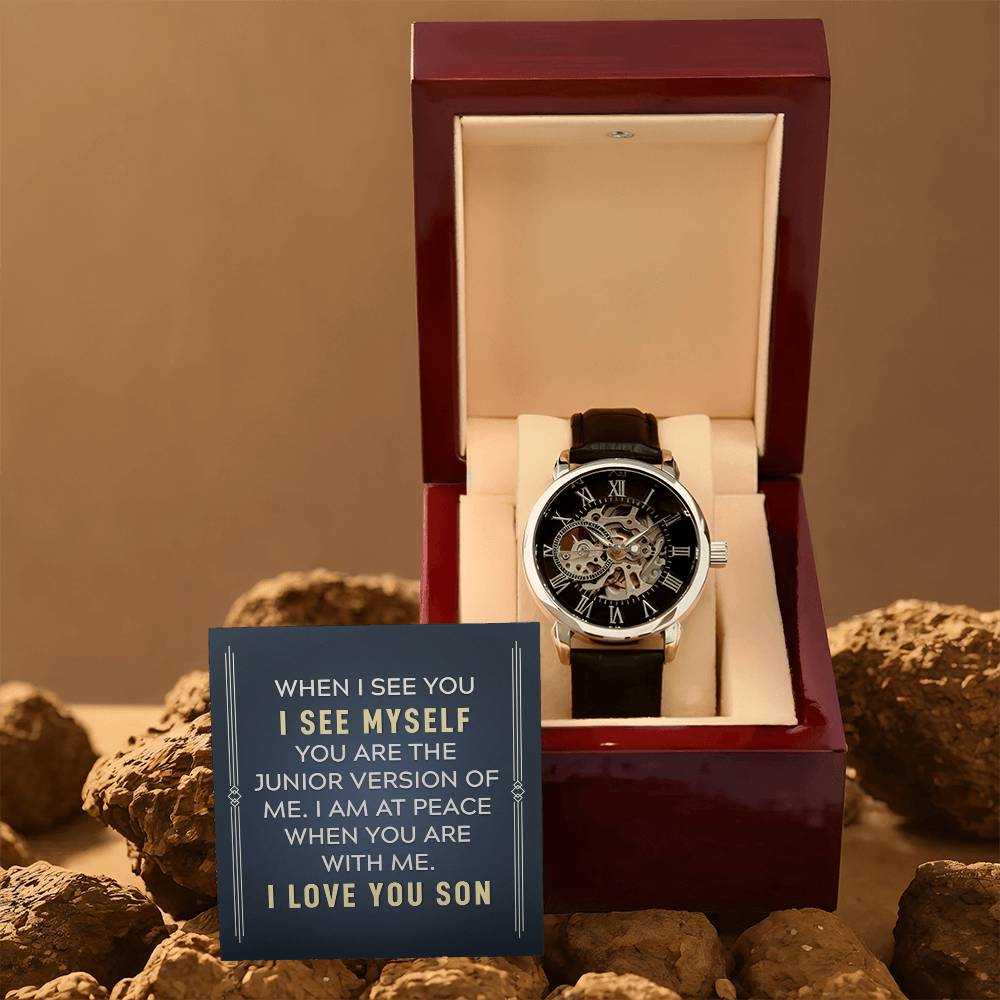 Skeleton Watch for Men – Luxury Openwork Watch