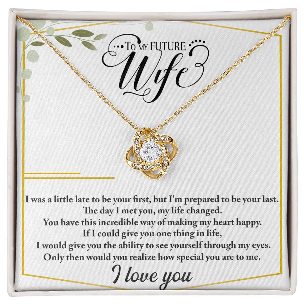 Future Wife – Future Wife Necklace | Love Knot Necklace Gift