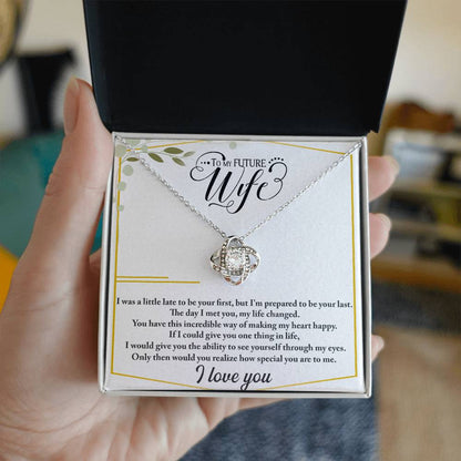 Future Wife – Future Wife Necklace | Love Knot Necklace Gift