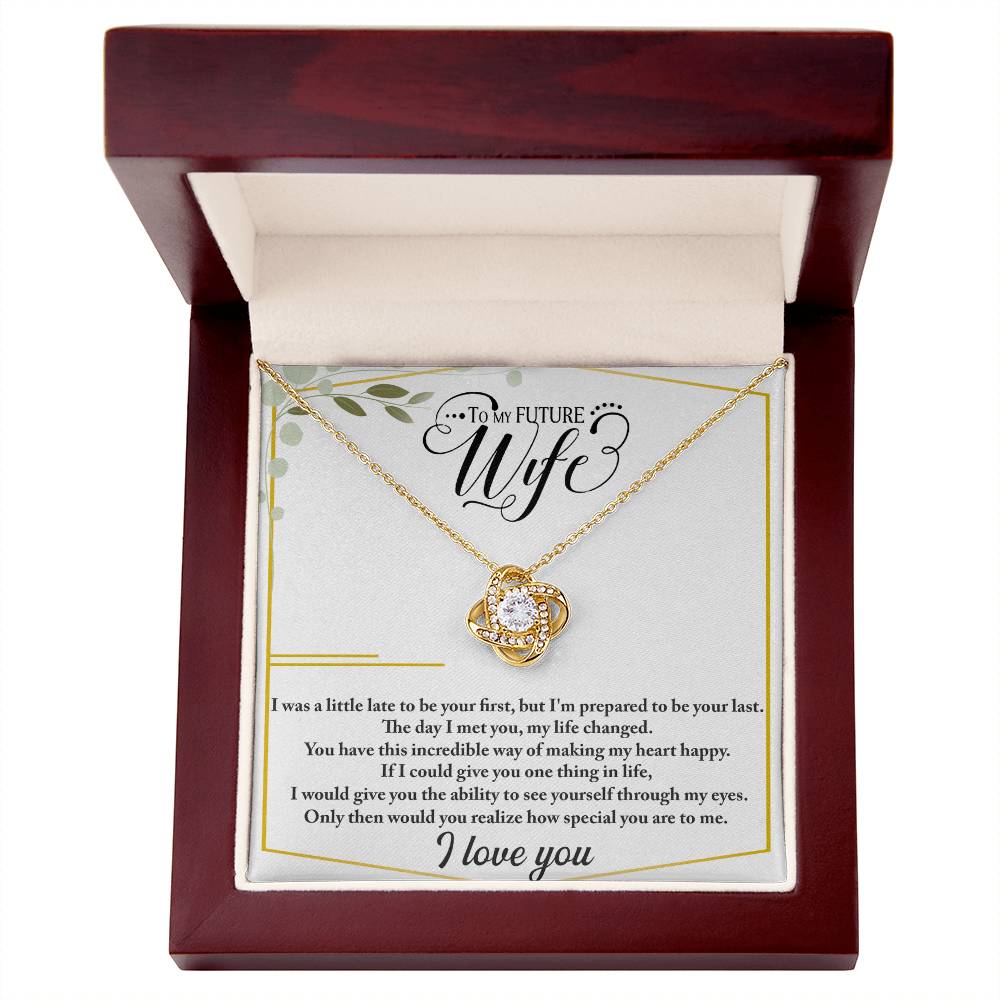 Future Wife – Future Wife Necklace | Love Knot Necklace Gift