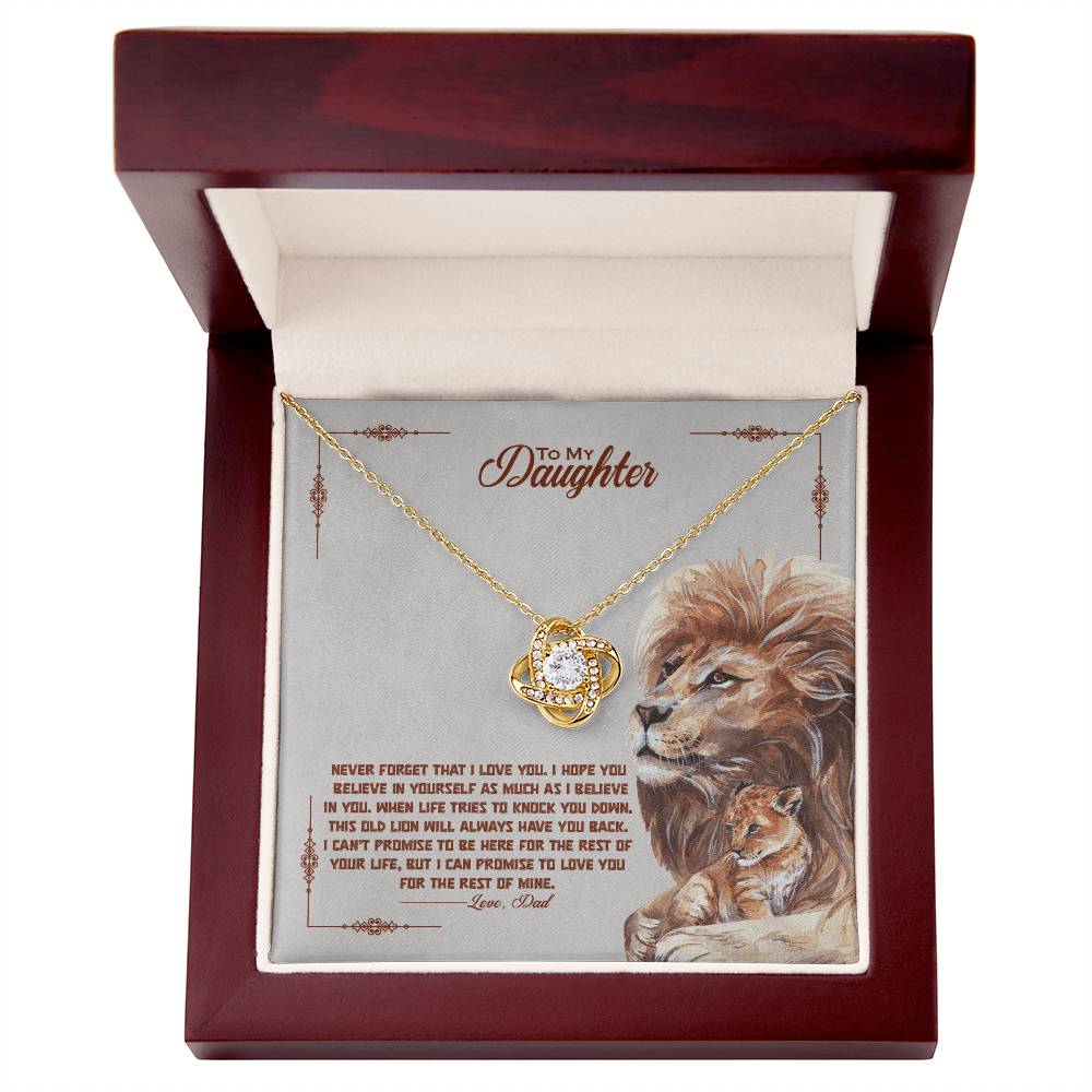 Love Knot Necklace – Never Forget Love Knot Necklace Gift