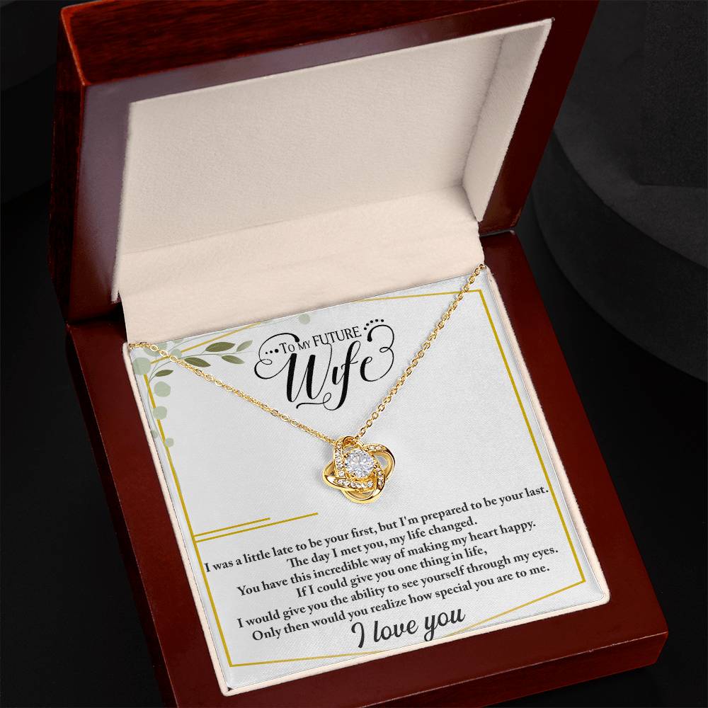 Future Wife – Future Wife Necklace | Love Knot Necklace Gift