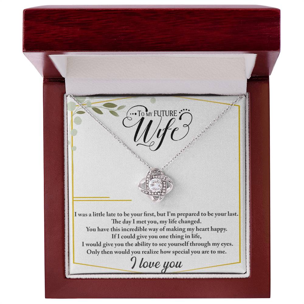 Future Wife – Future Wife Necklace | Love Knot Necklace Gift