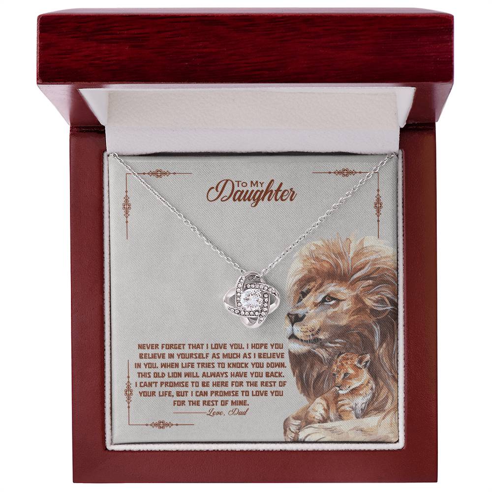 Love Knot Necklace – Never Forget Love Knot Necklace Gift