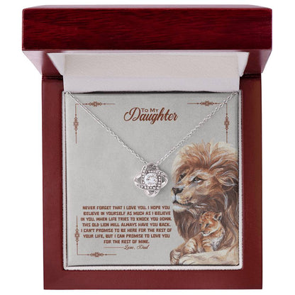 Love Knot Necklace – Never Forget Love Knot Necklace Gift