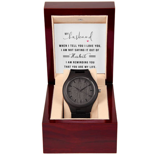 Wooden Watch for Men – Unique Gift for Him