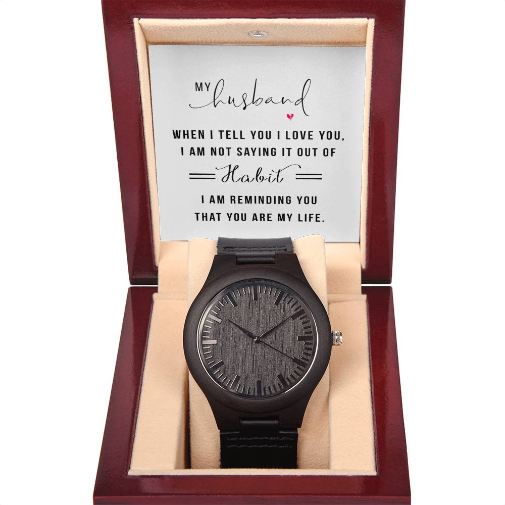 Wooden Watch for Men – Unique Gift for Him