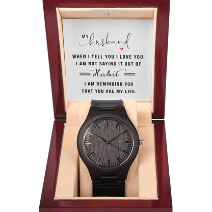 Wooden Watch for Men – Unique Gift for Him