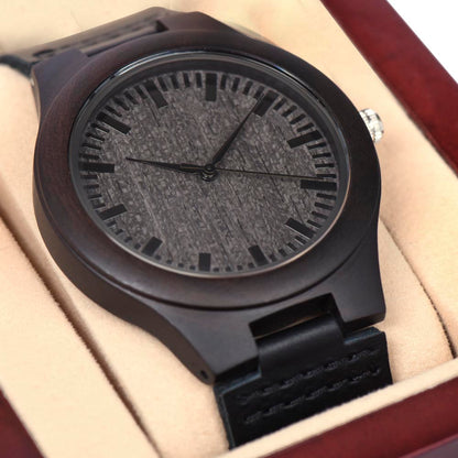Wooden Watch for Men – Unique Gift for Him
