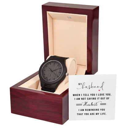 Wooden Watch for Men – Unique Gift for Him