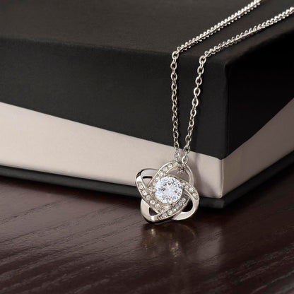 Love Knot Necklace – Romantic Necklace for Her | Gift Necklace