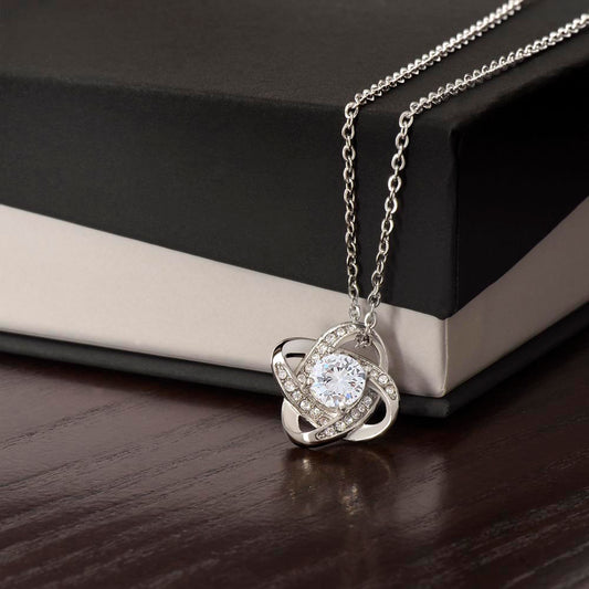 Love Knot Necklace – Romantic Necklace for Her | Gift Necklace