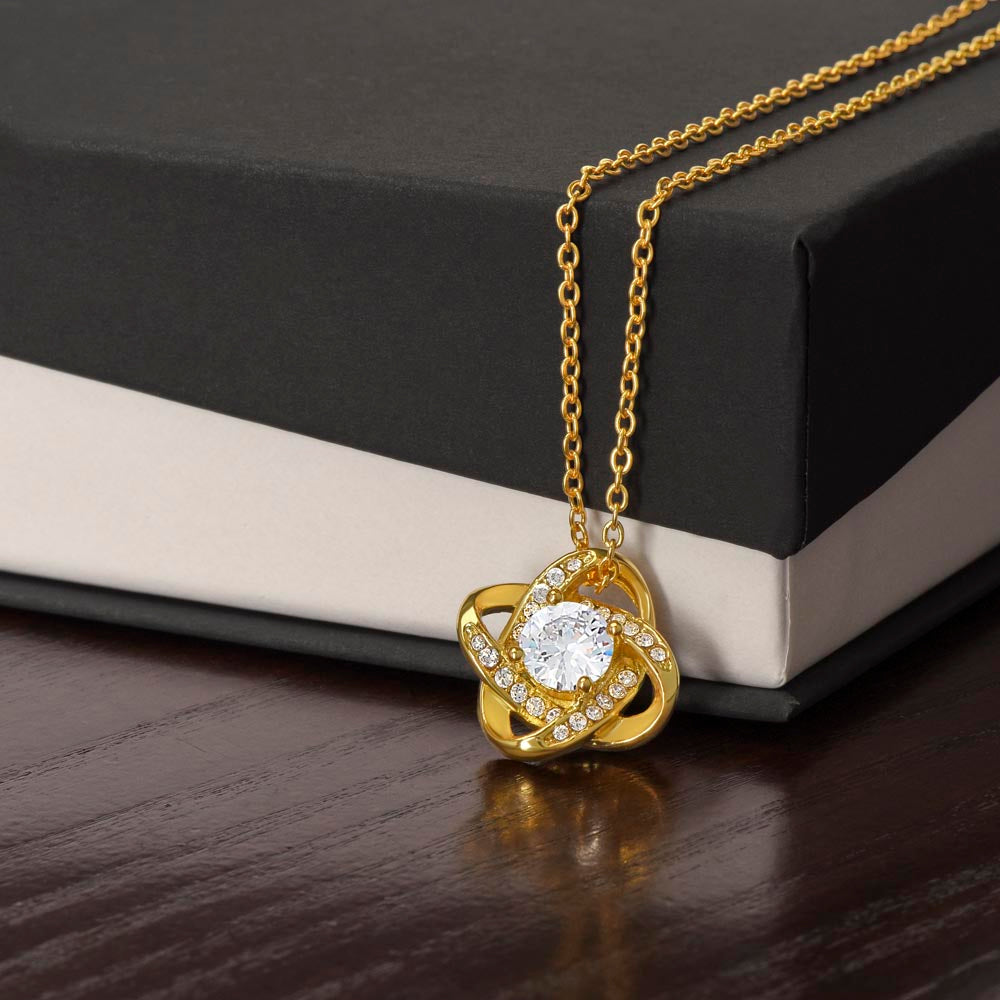 Love Knot Necklace – Romantic Necklace for Her | Gift Necklace