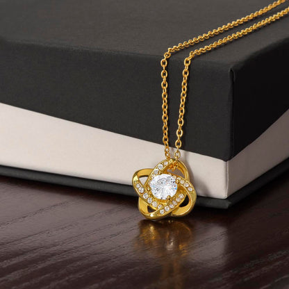 Love Knot Necklace – Romantic Necklace for Her | Gift Necklace
